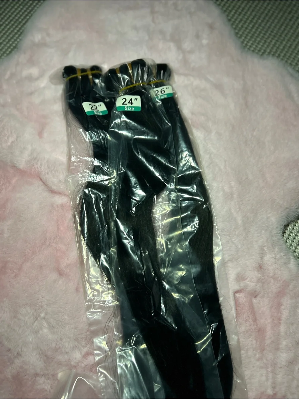 Silky Black Straight Clip-In Hair Extensions – Natural Shine